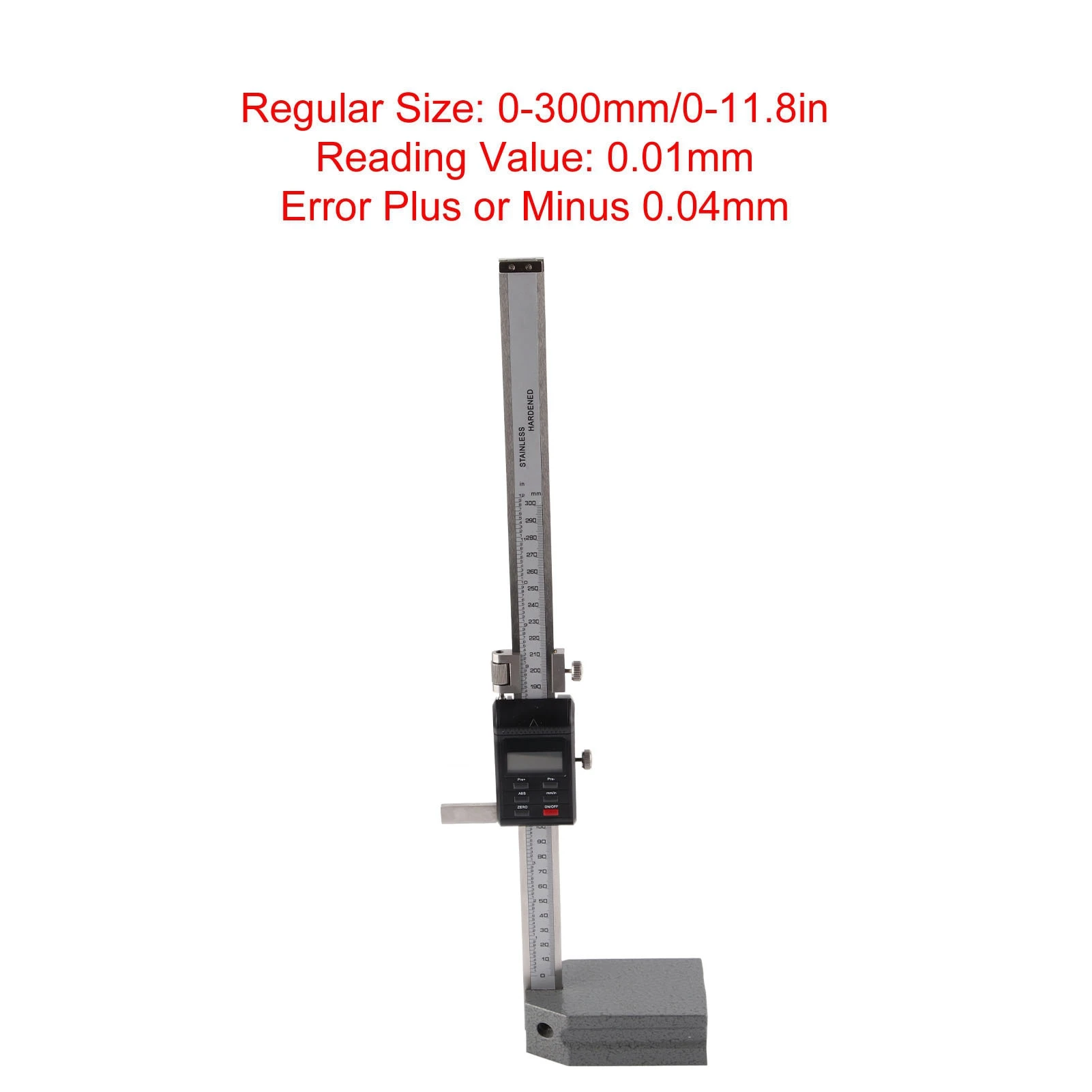 Woodworking Height Gauge Electronic Height Gauge Stainless Steel Woodworking Height Gauge for Mechanical Processing Measurement
Woodworking Height Gauge Electronic Height Gauge Stainless Steel Woodworking Height Gauge for Mechanical Processing Measurement