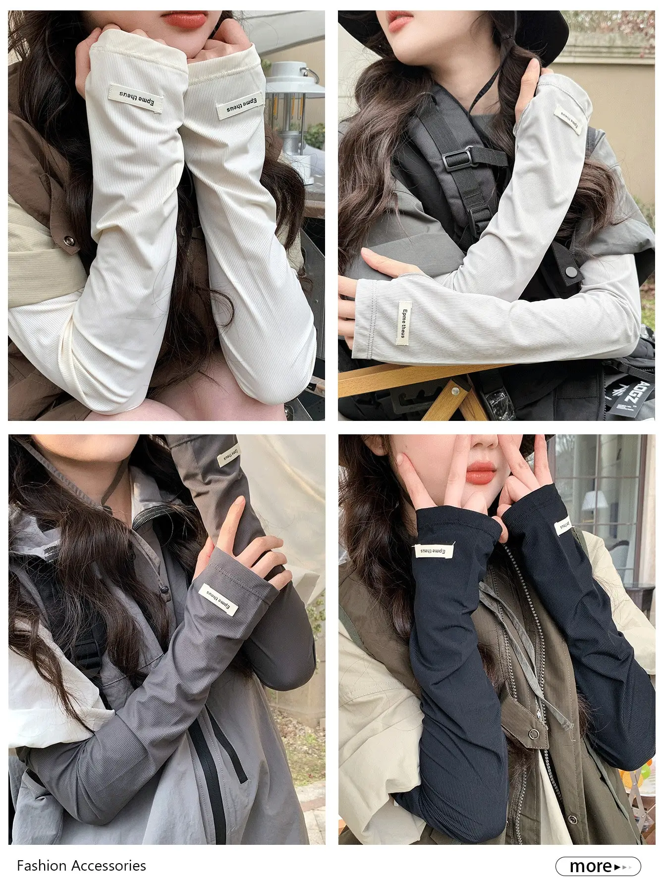 1 Pair Summer Thin Ice Silk UV Protection Arm Sleeves, Long Loose Fit Sunscreen Sleeve Covers For Women, Suitable For Driving,Gloves,Party
1 Pair Summer Thin Ice Silk UV Protection Arm Sleeves, Long Loose Fit Sunscreen Sleeve Covers For Women, Suitable For Driving,Gloves,Party