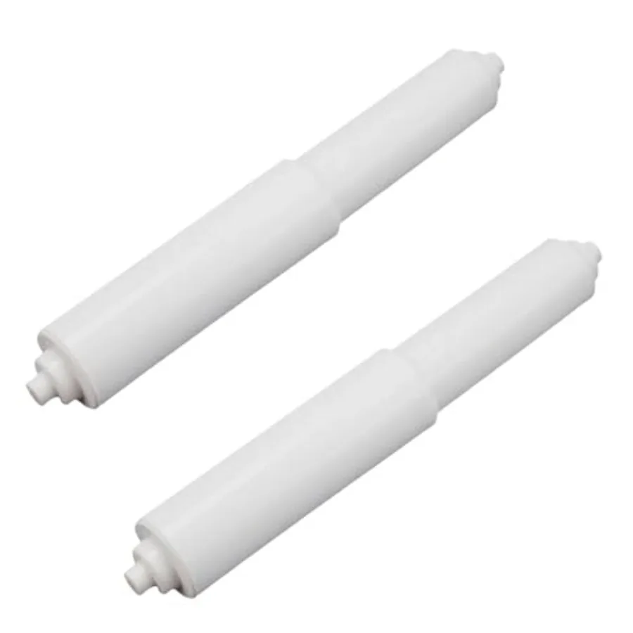 2Pcs White Toilet Paper Holder, Toilet Paper Holder Roller Spindle Replacement Rod Plastic, Roller Replacement Plastic Spring L
2Pcs White Toilet Paper Holder, Toilet Paper Holder Roller Spindle Replacement Rod Plastic, Roller Replacement Plastic Spring L