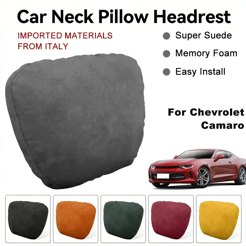 Italy Suede Car Neck Rest Pillow For Chevrolet Camaro Seat Head Neck Support Cushion Auto Interior Accessories
Italy Suede Car Neck Rest Pillow For Chevrolet Camaro Seat Head Neck Support Cushion Auto Interior Accessories