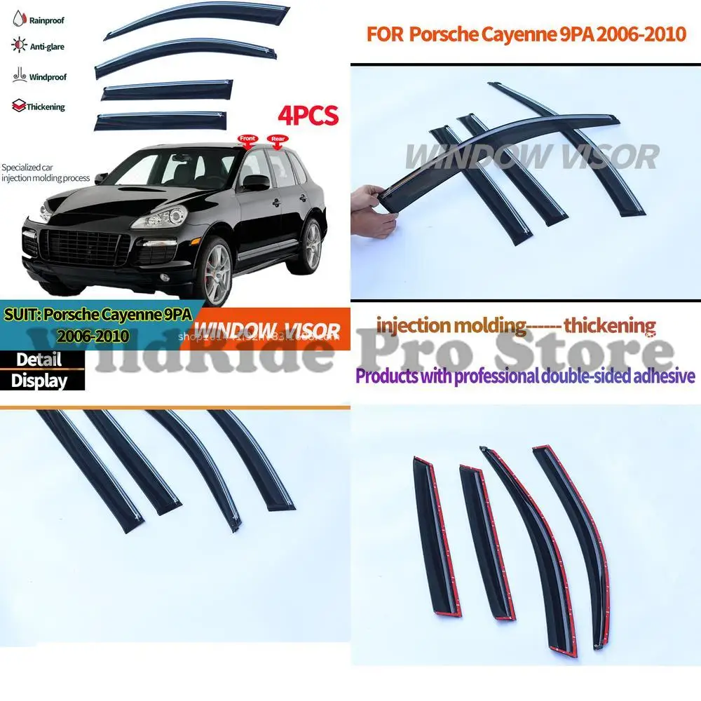1 set For Porsche Cayenne 2006-2010 Window Visor Side Window Sun Shade
1 set For Porsche Cayenne 2006-2010 Window Visor Side Window Sun Shade