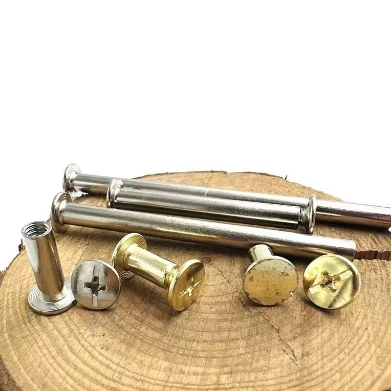 2/10pcs M5x5-150mm Golden Silver Leather Bag Belt Photo Scrapbook Album Book Post Binding Screw Chicago Screw Nail Rivet Bolt
2/10pcs M5x5-150mm Golden Silver Leather Bag Belt Photo Scrapbook Album Book Post Binding Screw Chicago Screw Nail Rivet Bolt
