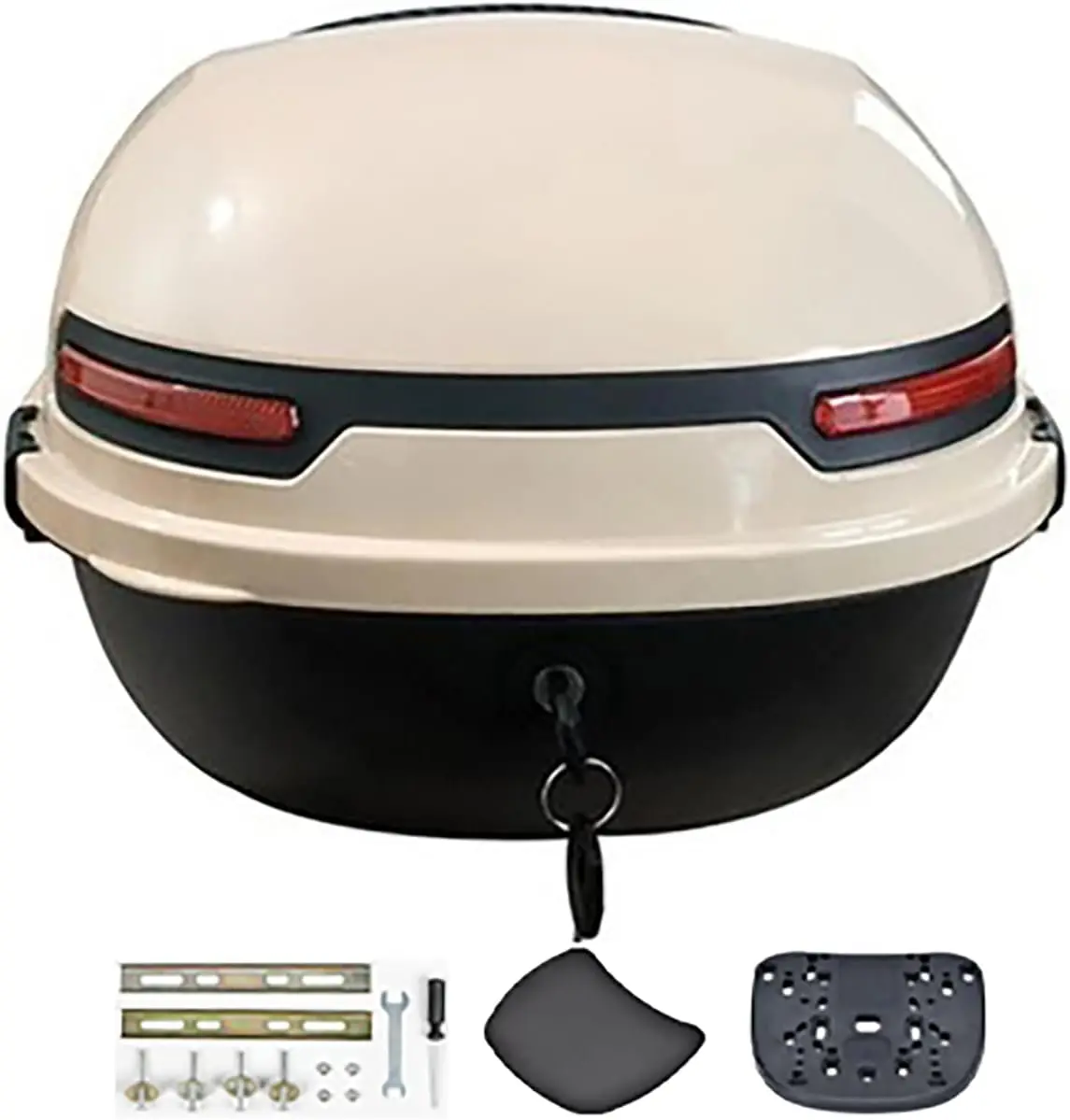 Верхний чехол для мотоцикла, хвостовой ящик для мотоцикла, багажник с замком, пластиковый водонепроницаемый верхний ящик с удобной пластиковой спинкой
Верхний чехол для мотоцикла, хвостовой ящик для мотоцикла, багажник с замком, пластиковый водонепроницаемый верхний ящик с удобной пластиковой спинкой