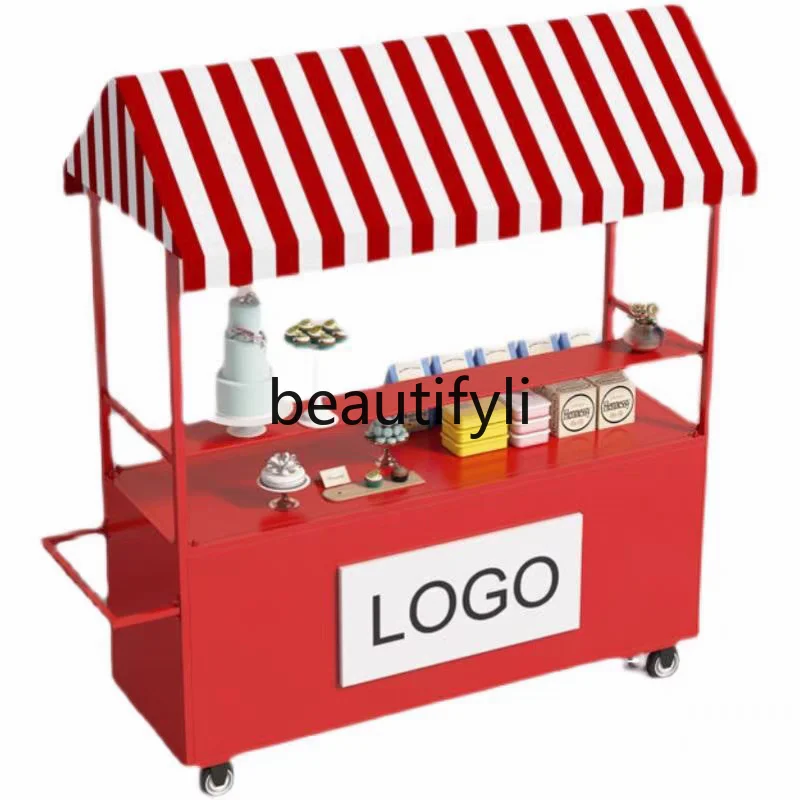 Wrought iron stall trolley mobile stall snack cart display stand night market flower, outdoor market stall display cart
Wrought iron stall trolley mobile stall snack cart display stand night market flower, outdoor market stall display cart