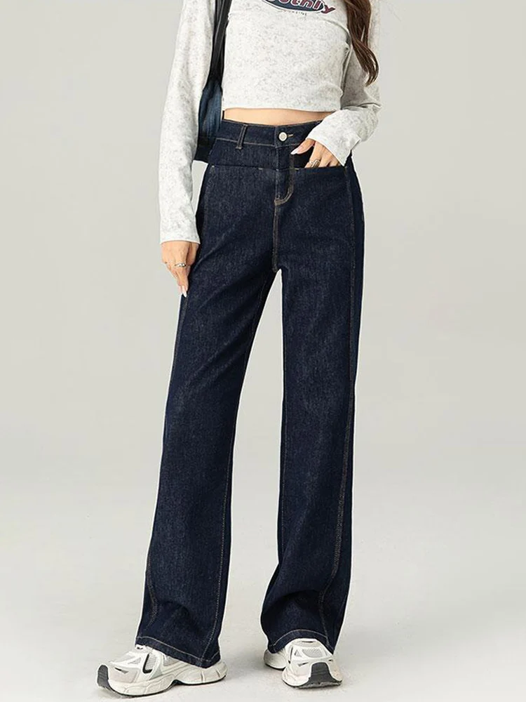 Fall 2024 Women's High Waist Wide Leg Jeans Slimming Crossbody Versatile Straight Cut Long Pants Comfortable Casual Denim Tro...
Fall 2024 Women's High Waist Wide Leg Jeans Slimming Crossbody Versatile Straight Cut Long Pants Comfortable Casual Denim Tro...