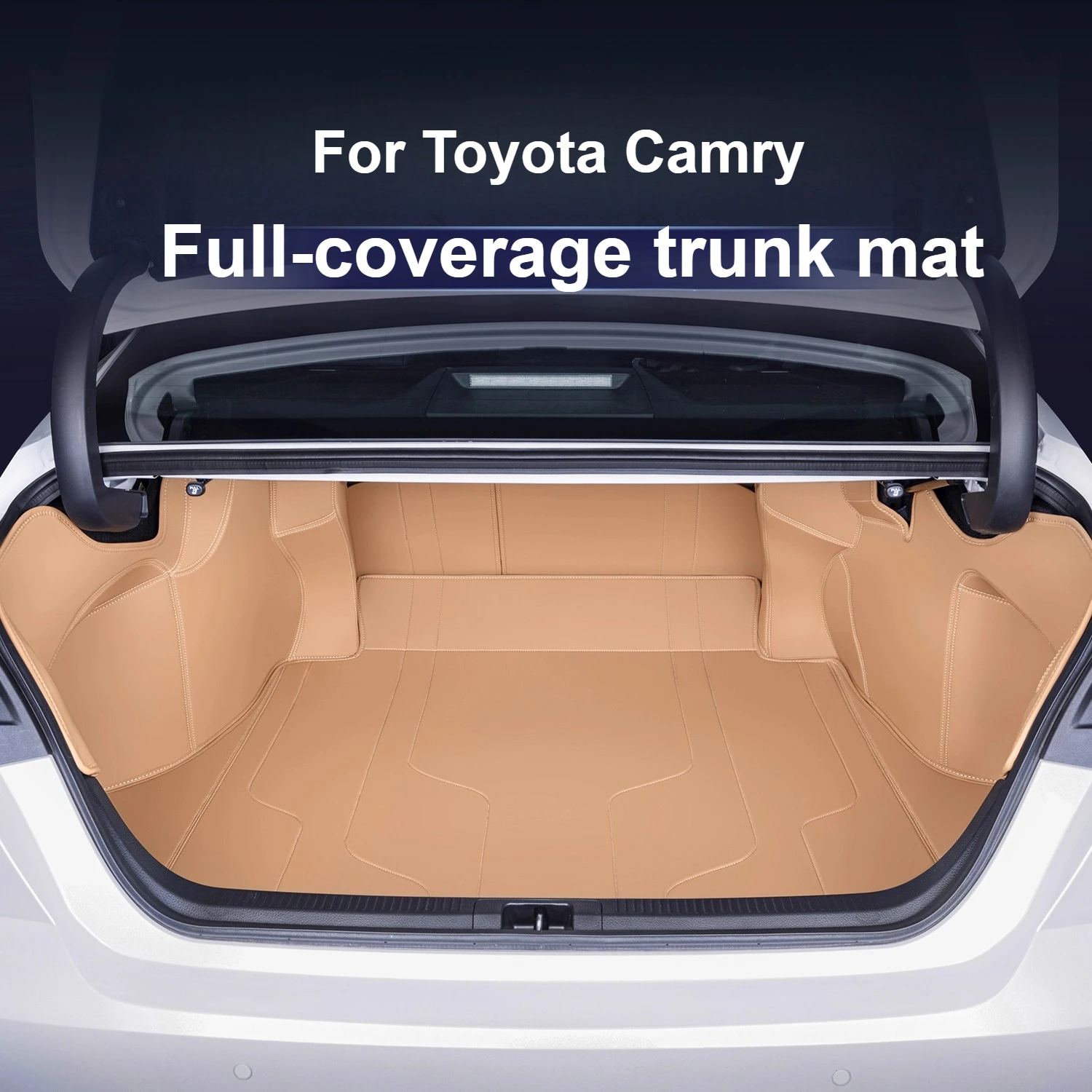 For Toyota Camry Full-Coverage Trunk Mat Waterproof Leather Boot Mat Scratch-Resistant Interior Modification Accessory
For Toyota Camry Full-Coverage Trunk Mat Waterproof Leather Boot Mat Scratch-Resistant Interior Modification Accessory