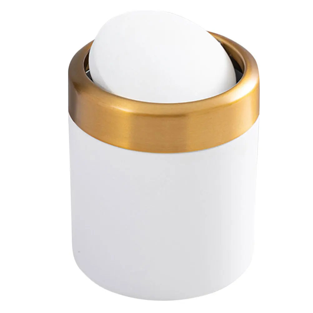 Small Stainless Steel Trash Can Mini Desk Dustbin for Bathroom Bedroom Kitchen Countertop Waste Basket Elegant Design 
Small Stainless Steel Trash Can Mini Desk Dustbin for Bathroom Bedroom Kitchen Countertop Waste Basket Elegant Design