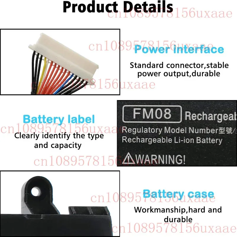 FM08 16Pin 922752 -421 HSTNN-LB8A Laptop Battery For HP Omen 17-an014ng 17T-AN000 XMSJ
FM08 16Pin 922752 -421 HSTNN-LB8A Laptop Battery For HP Omen 17-an014ng 17T-AN000 XMSJ