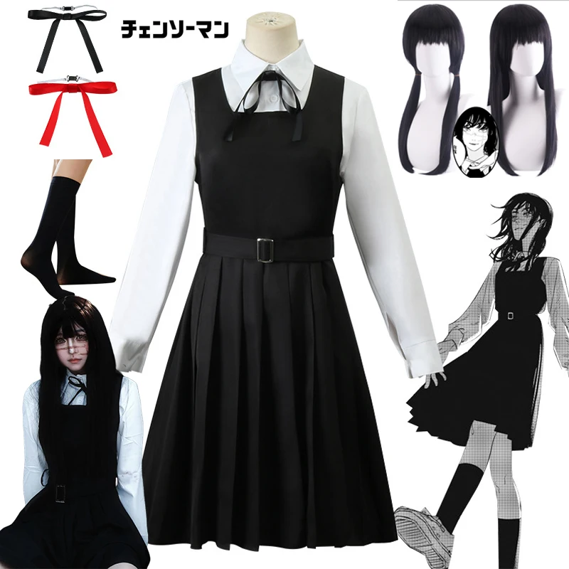 Митака Аса Косплей Костюм Парик Аниме Бензопила Человек Митака Аса Косплей Наряды Рубашка Галстук Полный Комплект Костюмы на Хэллоуин Девушки Женщины
Митака Аса Косплей Костюм Парик Аниме Бензопила Человек Митака Аса Косплей Наряды Рубашка Галстук Полный Комплект Костюмы на Хэллоуин Девушки Женщины