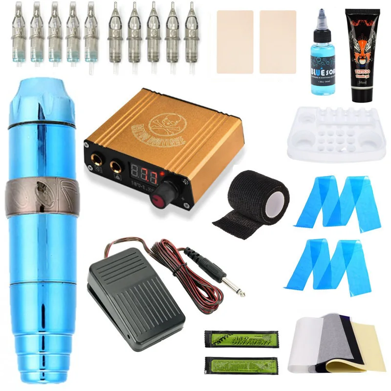 Tattoo Machine Suit New Motor Tattoo Pen Professional Tattoo Machine Set Tattoo Student Suit
Tattoo Machine Suit New Motor Tattoo Pen Professional Tattoo Machine Set Tattoo Student Suit
