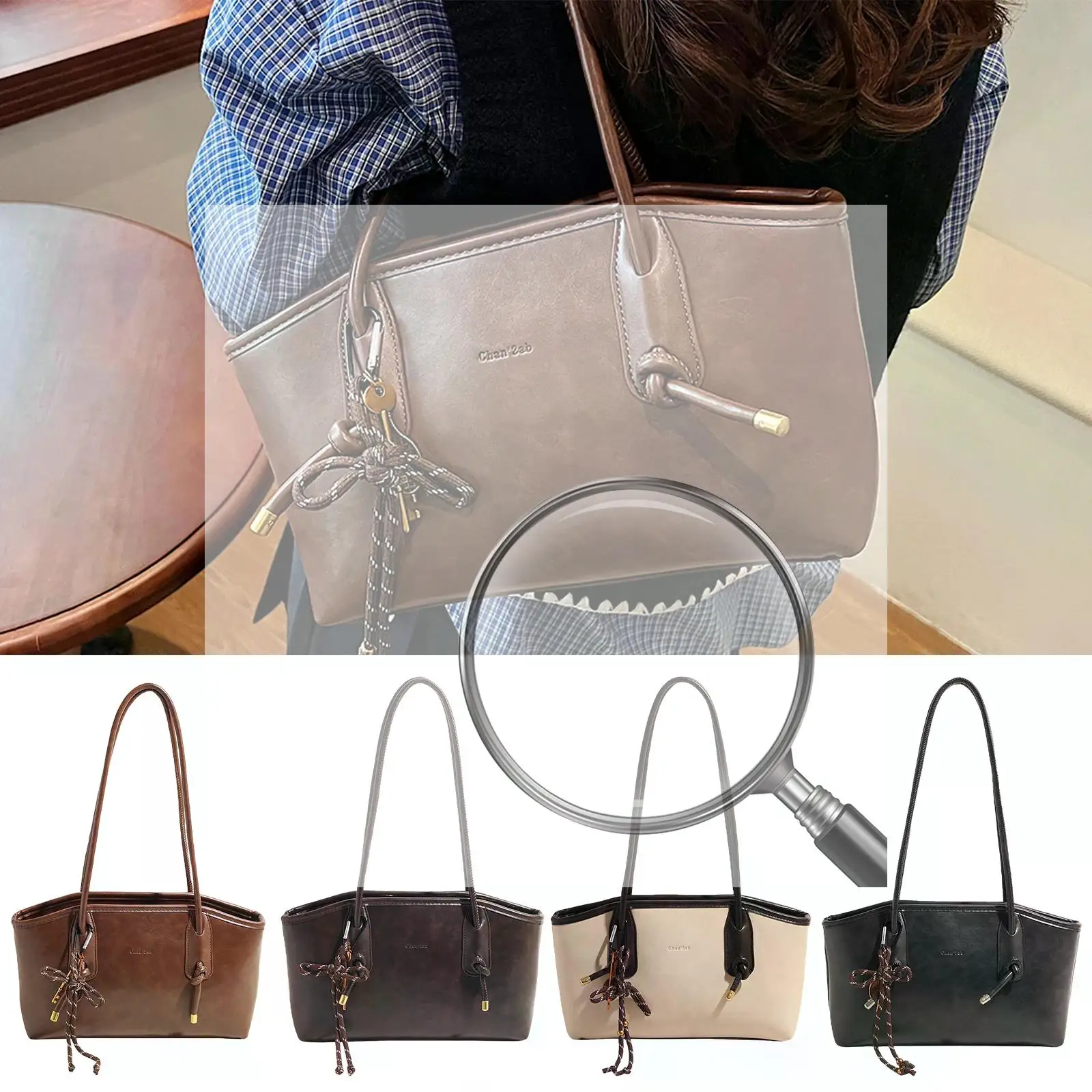 НОВАЯ женская сумка через плечо из искусственной кожи с подвеской, модная ретро-сумка подмышки, модная женская сумка через плечо, сумка-кошелек для работы
НОВАЯ женская сумка через плечо из искусственной кожи с подвеской, модная ретро-сумка подмышки, модная женская сумка через плечо, сумка-кошелек для работы