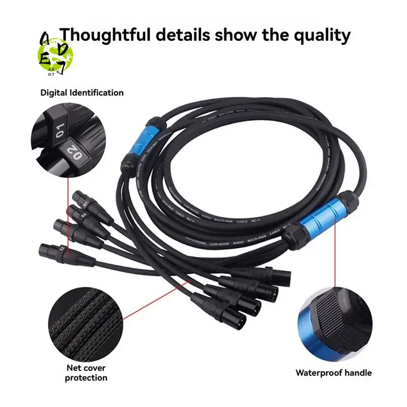 AED7-Snake Cable XLR-кабель 3-контактный разъем «папа-мама» мультимедийный профессиональный аудиоудлинитель сценический удлинитель
AED7-Snake Cable XLR-кабель 3-контактный разъем «папа-мама» мультимедийный профессиональный аудиоудлинитель сценический удлинитель