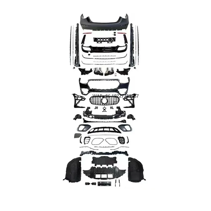 TI Style Front Bumper Grille Body Kit for S Class W223 S63 2020 - Rear Bumper Side Skirts Accessory
TI Style Front Bumper Grille Body Kit for S Class W223 S63 2020 - Rear Bumper Side Skirts Accessory