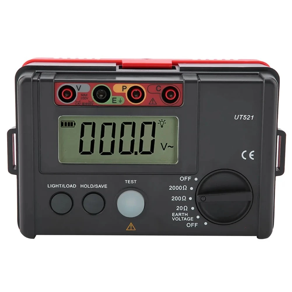521 Digital Earth Tester Earth Ground Insulation Resistance Meter Ohmmet
521 Digital Earth Tester Earth Ground Insulation Resistance Meter Ohmmet