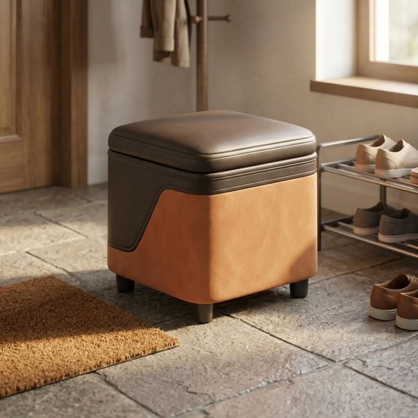 Storage Ottoman Space Saving Small Storage Ottoman Foot Rest Bench Sturdy Home Furniture Easy to Clean for Living Room
Storage Ottoman Space Saving Small Storage Ottoman Foot Rest Bench Sturdy Home Furniture Easy to Clean for Living Room