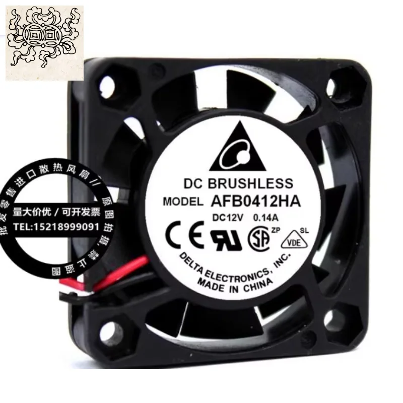 Ltsf For Delta Electronics AFB0412HA DC 12V 0.14A 40x40x10mm 2-Wire Server Cooling Fan
Ltsf For Delta Electronics AFB0412HA DC 12V 0.14A 40x40x10mm 2-Wire Server Cooling Fan
