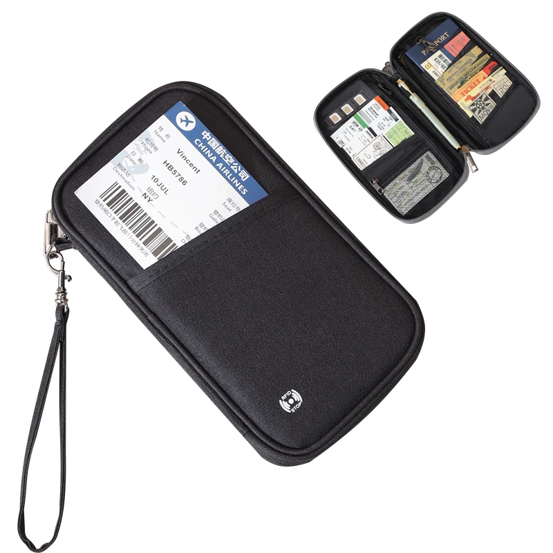 Passport Holder Bag Family Rfid Blocking Passport Wallet Travel Essentials Wallet Travel Document Organizer Credit Cards Case
Passport Holder Bag Family Rfid Blocking Passport Wallet Travel Essentials Wallet Travel Document Organizer Credit Cards Case