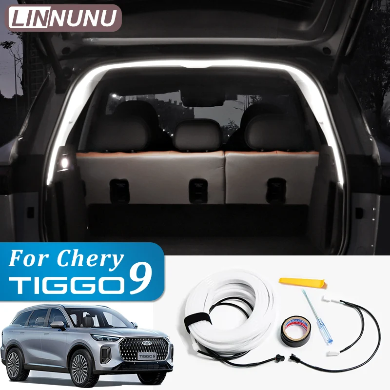 LINNUNU Car trunk LED decorative lighting strip trunk interior lighting Special plug For Chery Tiggo 9 2025 2024 accessories
LINNUNU Car trunk LED decorative lighting strip trunk interior lighting Special plug For Chery Tiggo 9 2025 2024 accessories
