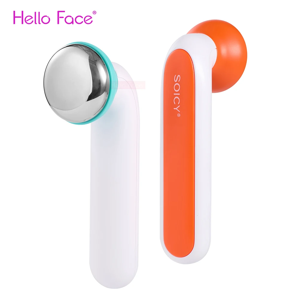 Hello Face Ice Roller 2 Head Face Roller Skin Cooling Tool Stainless Steel Replaceable Cool Massage for Face Eyes Body Relief
Hello Face Ice Roller 2 Head Face Roller Skin Cooling Tool Stainless Steel Replaceable Cool Massage for Face Eyes Body Relief