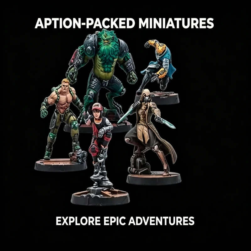 Forgetting Action Team Die Casting Resin Model Assembly Kit, GK, Unpainted
Forgetting Action Team Die Casting Resin Model Assembly Kit, GK, Unpainted