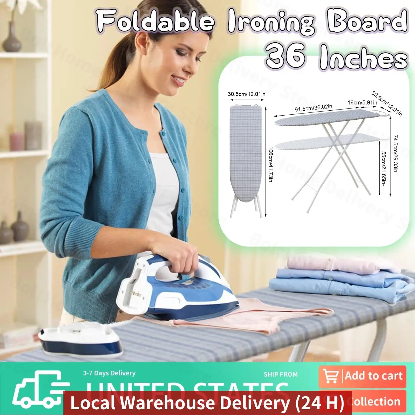 Panel Tabletop Ironing Board Foldable Iron Board Heavy Duty Small Iron Board with Heat Resistant Cover for Home Laundry Room
Panel Tabletop Ironing Board Foldable Iron Board Heavy Duty Small Iron Board with Heat Resistant Cover for Home Laundry Room