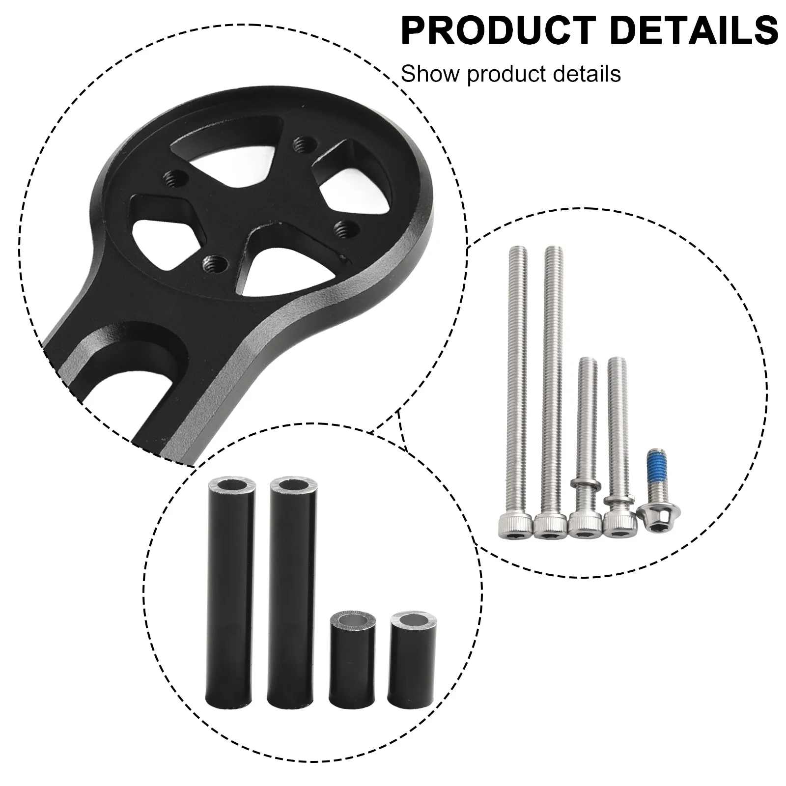 Aluminum Alloy Holder Bicycle Computer Holder Bike Accessories Adjustable Angle Anti-corrosion Materials Fashionable Appearance
Aluminum Alloy Holder Bicycle Computer Holder Bike Accessories Adjustable Angle Anti-corrosion Materials Fashionable Appearance