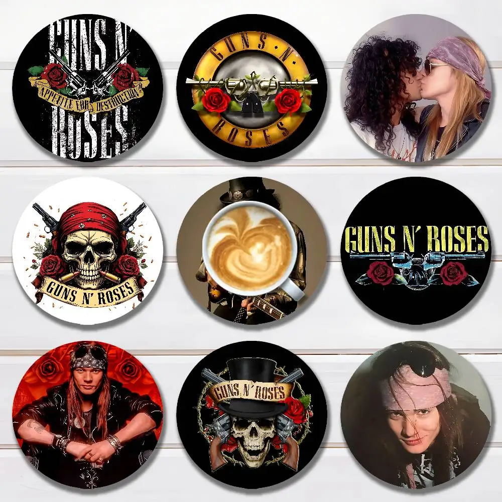 G-Guns N R-Roses Wooden Coasters 10cm Round Cosplay Fans Collect Friends Gifts
G-Guns N R-Roses Wooden Coasters 10cm Round Cosplay Fans Collect Friends Gifts