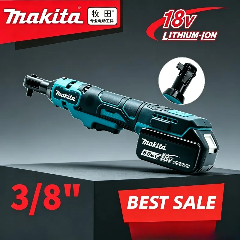 Makita 3/8 Wrench Cordless Impact Wrench 3500IPM 550Nm Power Wrench Power Tools for Equipment Maintenance 18V Battery
Makita 3/8 Wrench Cordless Impact Wrench 3500IPM 550Nm Power Wrench Power Tools for Equipment Maintenance 18V Battery