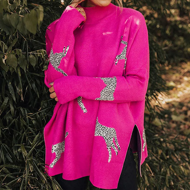 High Neck Split Long Sleeve Pure Color Top Women's Street Style Chemically Fiber Fabric Straight Cut Single Piece Spring 2023
High Neck Split Long Sleeve Pure Color Top Women's Street Style Chemically Fiber Fabric Straight Cut Single Piece Spring 2023