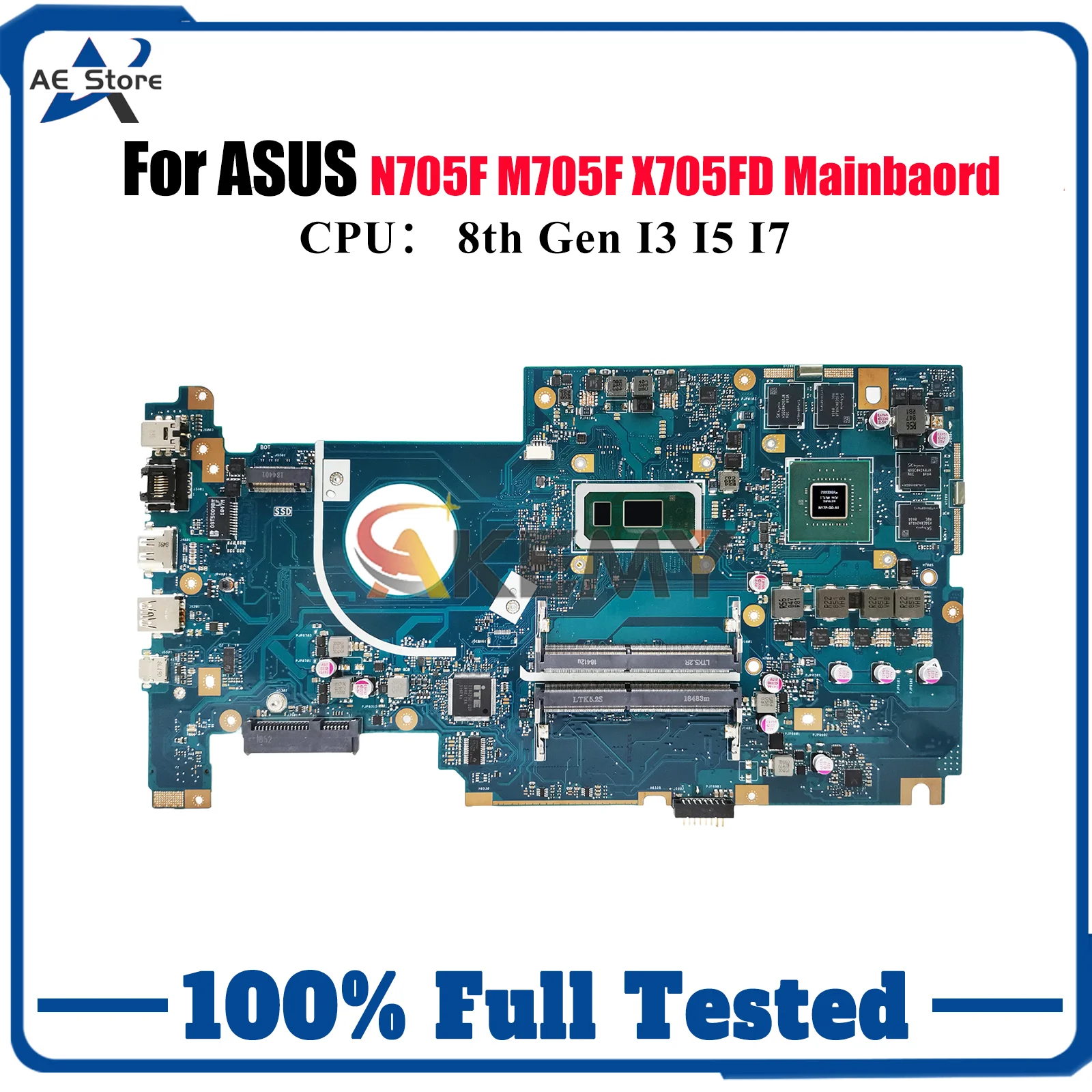 X705FD Laptop Motherboard For ASUS VivoBook N705F X705FN M705F X705F Notebook Mainboard With I3 I5 I7 CPU tests OK fast shipping
X705FD Laptop Motherboard For ASUS VivoBook N705F X705FN M705F X705F Notebook Mainboard With I3 I5 I7 CPU tests OK fast shipping