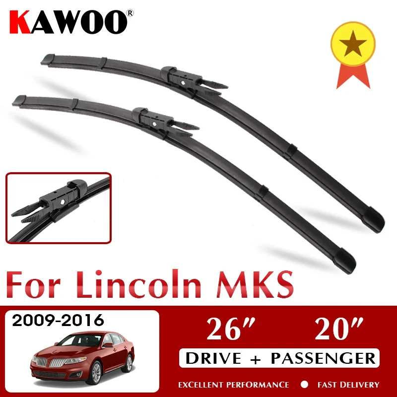 KAWOO Wiper Car Wiper Blade For Lincoln MKS 2009-2016 Windshield Windscreen Front Window Accessories 26"+20" LHD RHD 
KAWOO Wiper Car Wiper Blade For Lincoln MKS 2009-2016 Windshield Windscreen Front Window Accessories 26"+20" LHD RHD