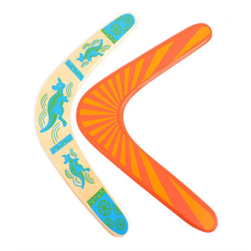 2 шт. деревянных бумерангов ручной работы, профессиональный дизайн, расписанные водными красками, отличное снаряжение для активного отдыха на природе
2 шт. деревянных бумерангов ручной работы, профессиональный дизайн, расписанные водными красками, отличное снаряжение для активного отдыха на природе