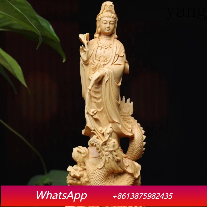 LTT authentic lobular boxwood carving Yulong Guanyin ornament solid wood crafts
LTT authentic lobular boxwood carving Yulong Guanyin ornament solid wood crafts