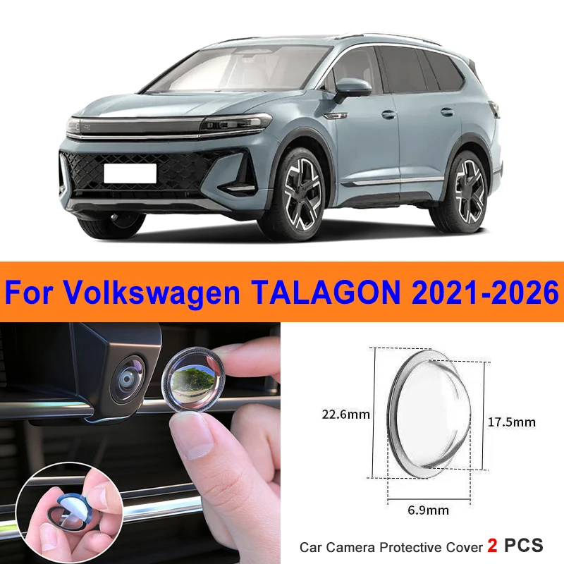 360 Reverse Image Car Camera Cover Anti-Scratch PC Lens Protector Stickers For Volkswagen TALAGON 2021-2026 2Pcs
360 Reverse Image Car Camera Cover Anti-Scratch PC Lens Protector Stickers For Volkswagen TALAGON 2021-2026 2Pcs