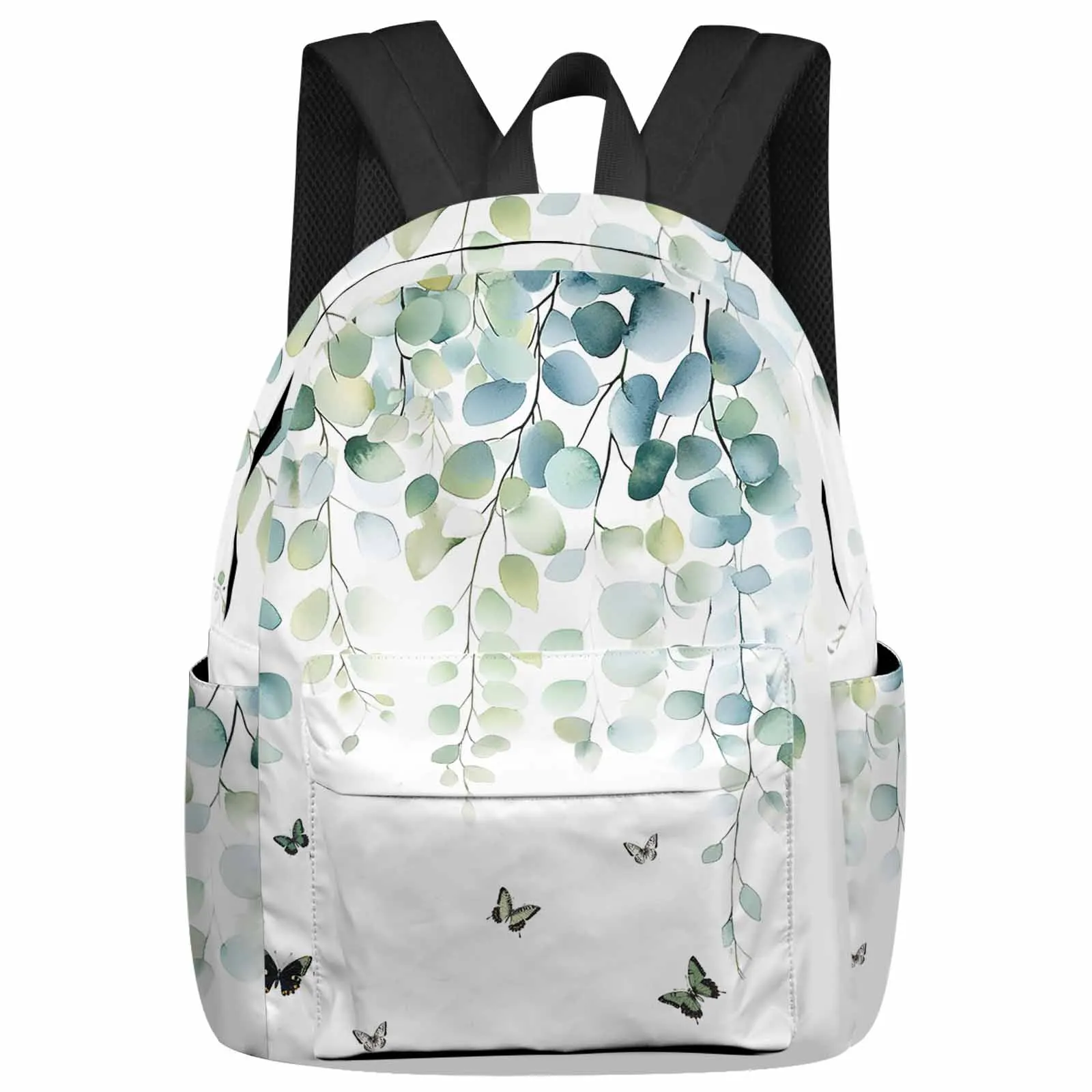 Butterfly Eucalyptus Leaves Watercolor Retro Backpacks Teenagers Student School Bags Men Women Travel Mochila
Butterfly Eucalyptus Leaves Watercolor Retro Backpacks Teenagers Student School Bags Men Women Travel Mochila