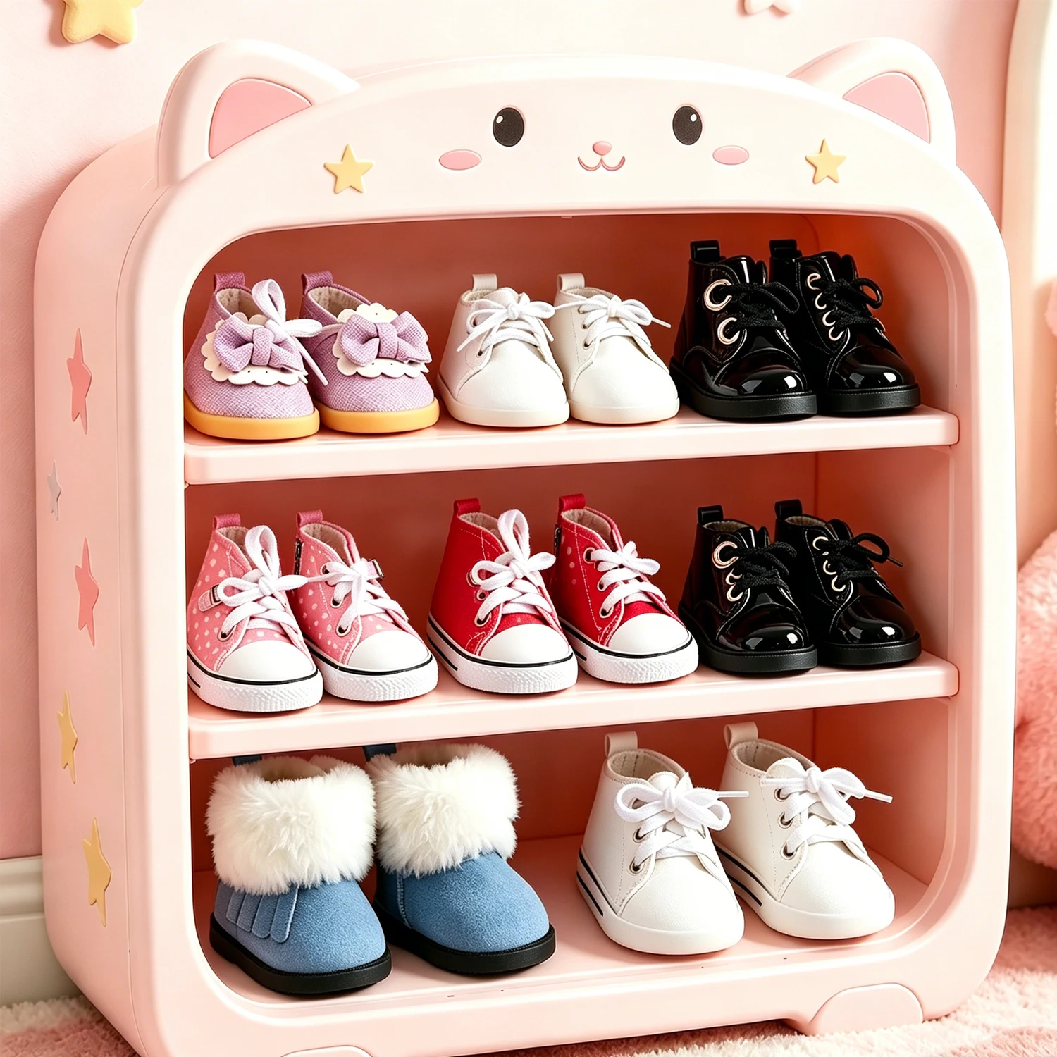 7 Styles 5CM Mini Doll Shoes Canvas Sneakers Bow Flat Shoes Furry Snow Boots for 14 Inch American Girl Doll 1/6 Cotton Dolls Toy
7 Styles 5CM Mini Doll Shoes Canvas Sneakers Bow Flat Shoes Furry Snow Boots for 14 Inch American Girl Doll 1/6 Cotton Dolls Toy