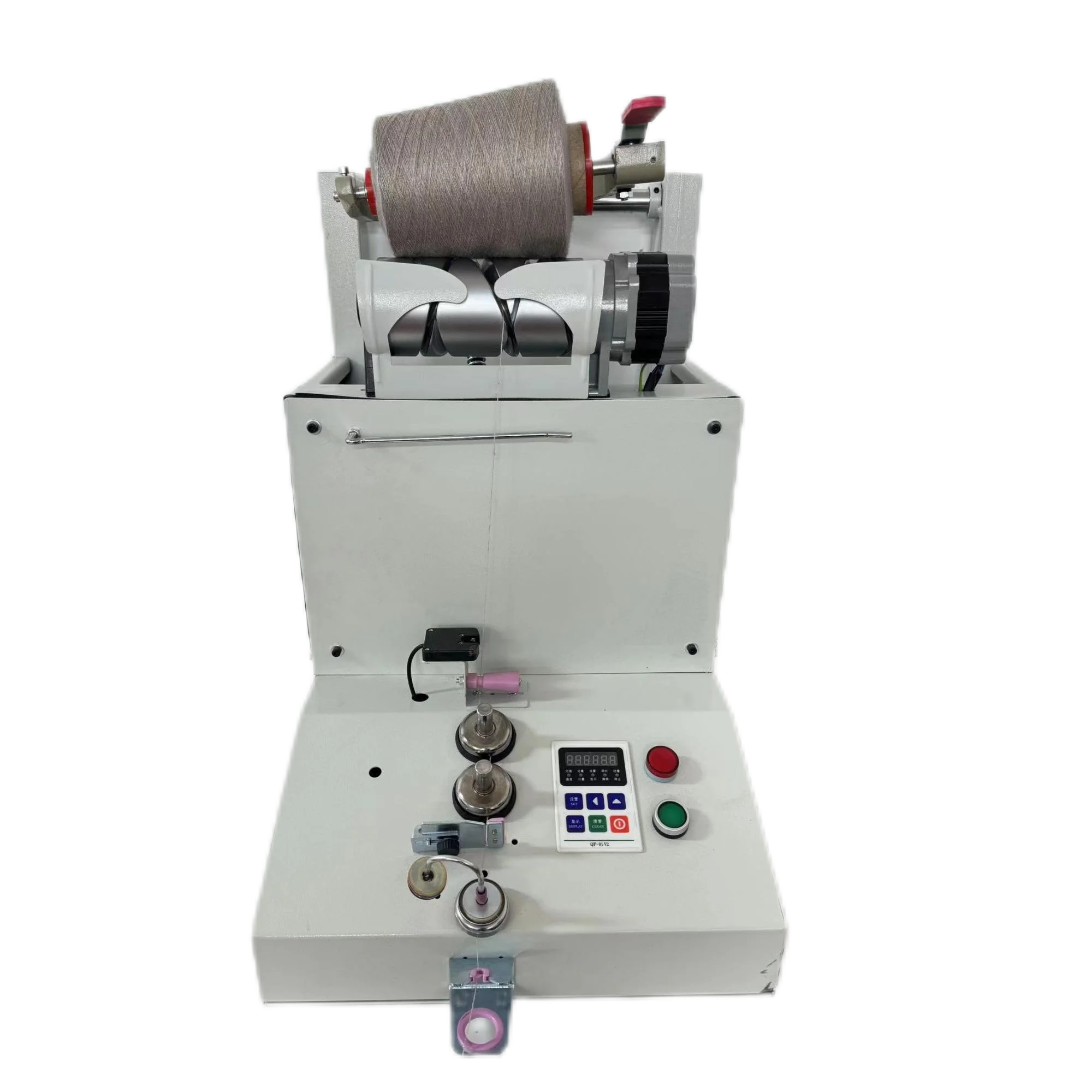 High-speed 1 Head Yarn Winding Machine 1 Spindle Yarn Rewind Machine 1 Cone Down Hair Machine for Yarn
High-speed 1 Head Yarn Winding Machine 1 Spindle Yarn Rewind Machine 1 Cone Down Hair Machine for Yarn