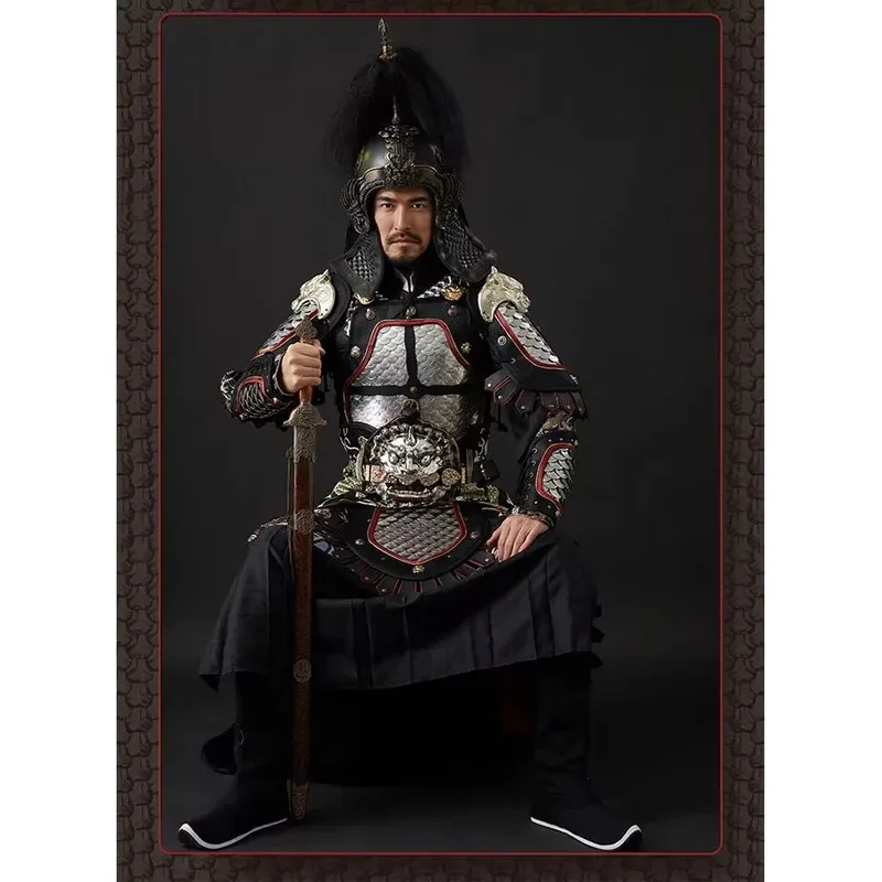 FC6Ancient Chinese Admiral Soldier Armor Stainless Steel Split Fish Scales Armour Outfit Unisex Cosplay Costume Golden Silv@FC8!
FC6Ancient Chinese Admiral Soldier Armor Stainless Steel Split Fish Scales Armour Outfit Unisex Cosplay Costume Golden Silv@FC8!
