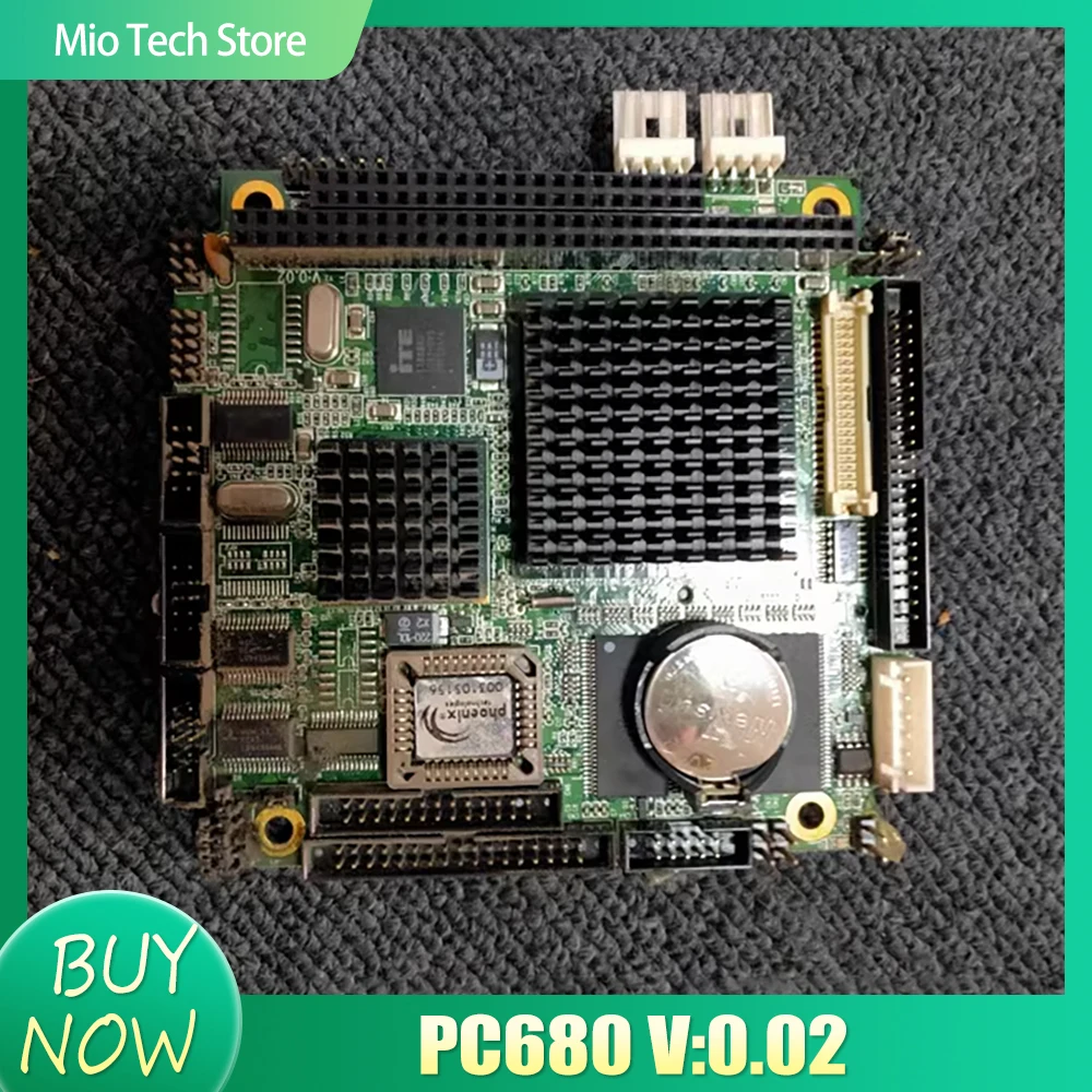 PC680 V: 0,02 печатная плата материнской платы No 0104-8191, двухсторонние штыри PC104 «папа-мама», процессор LX800 
PC680 V: 0,02 печатная плата материнской платы No 0104-8191, двухсторонние штыри PC104 «папа-мама», процессор LX800