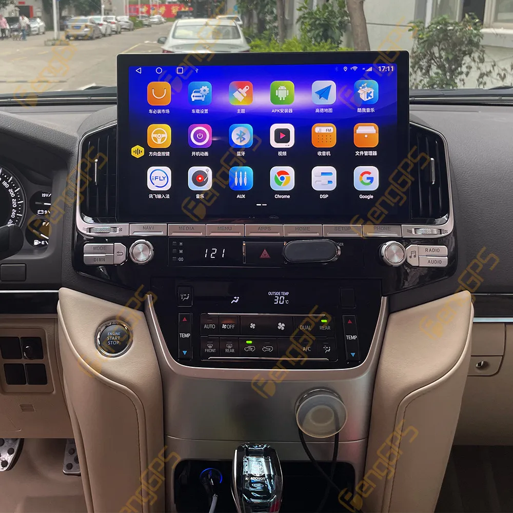 13,3-дюймовый автомобильный радиоприемник для Toyota Land Cruiser LC200 2016-2021, GPS-навигация, мультимедийный стереоплеер, блок Carplay, AI, сенсорный экран, DSP
13,3-дюймовый автомобильный радиоприемник для Toyota Land Cruiser LC200 2016-2021, GPS-навигация, мультимедийный стереоплеер, блок Carplay, AI, сенсорный экран, DSP