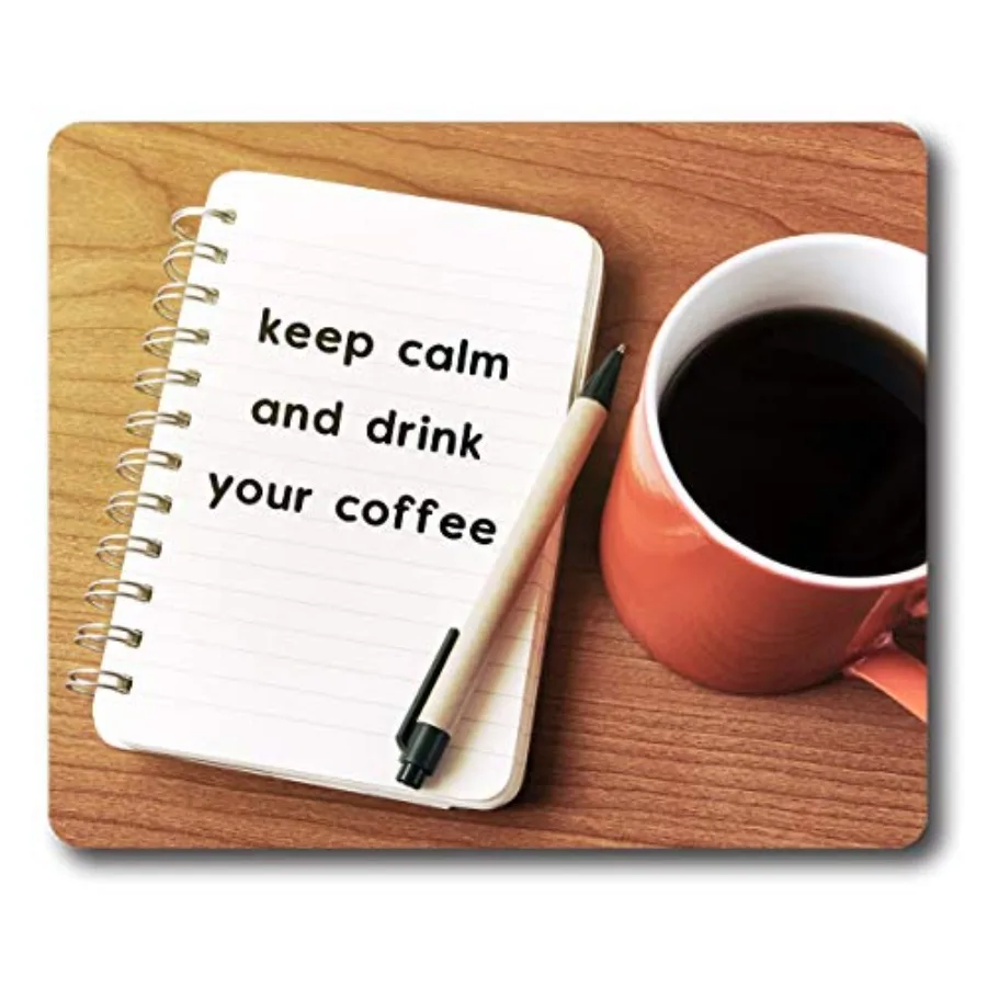 Mouse Pad Custom Inspirational Quote on Notepad Keep Calm and Drink Your Coffee Motivational Quotes Design Mouse Mat Oblong Rub
Mouse Pad Custom Inspirational Quote on Notepad Keep Calm and Drink Your Coffee Motivational Quotes Design Mouse Mat Oblong Rub