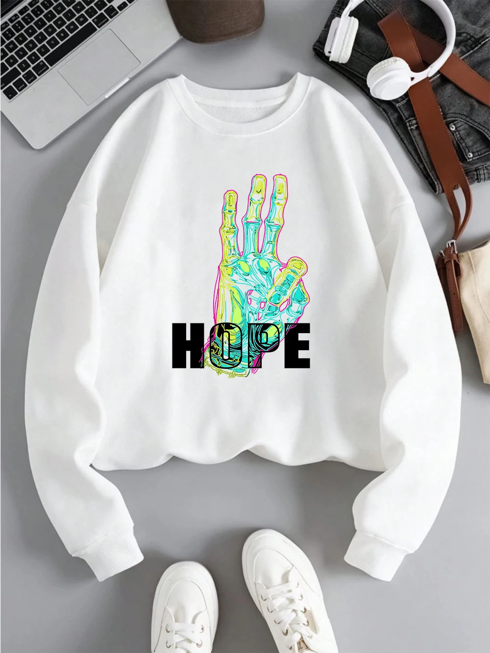 Casual Men Woman Hoodie Art Design Gesture Printing Sweatshirt Fleece Warm Crewneck Comfortable Pullover Autumn Couple Clothes
Casual Men Woman Hoodie Art Design Gesture Printing Sweatshirt Fleece Warm Crewneck Comfortable Pullover Autumn Couple Clothes