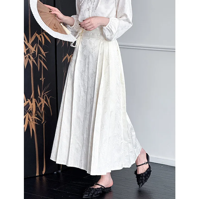 Korean Summer Women's Half Skirt~Elegant Design High Waist A-line Half Skirt, Slim and Versatile Skirt, 2025 New 
Korean Summer Women's Half Skirt~Elegant Design High Waist A-line Half Skirt, Slim and Versatile Skirt, 2025 New