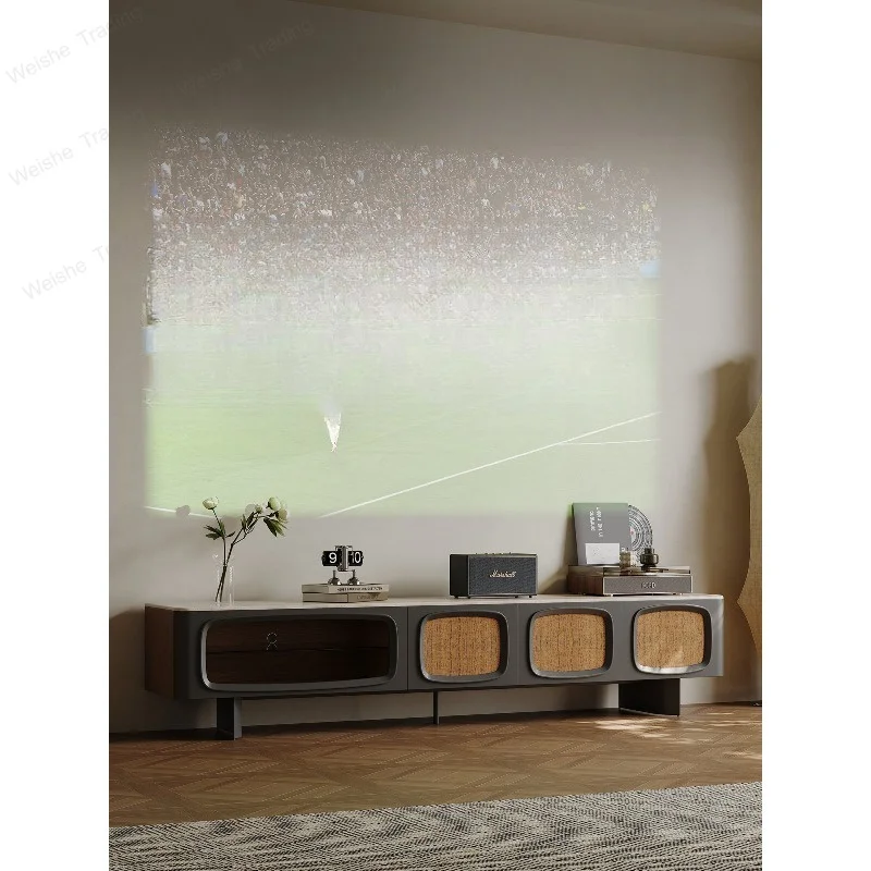 Minimalist TV Cabinet Living Room Household Modern Simple Microcrystalline Stone TV Cabinet Storage
Minimalist TV Cabinet Living Room Household Modern Simple Microcrystalline Stone TV Cabinet Storage