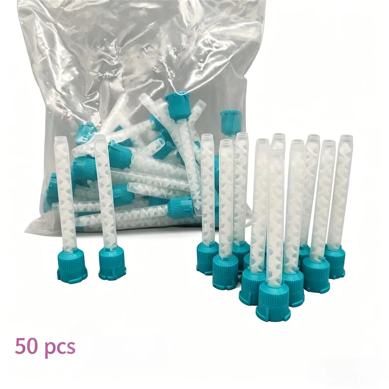 50pcs Dental Silicone Mixing Nozzles for Impression Materials
50pcs Dental Silicone Mixing Nozzles for Impression Materials