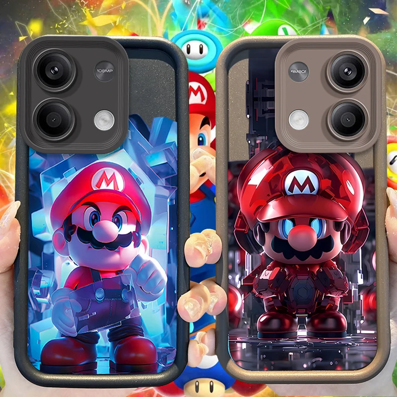 M-Marios Bros Silicone Soft Case for Xiaomi Redmi Note 13 12 Pro Plus 4G 5G 13C 12C Turbo 11 11S 10 10S 9 10A 10C 9C A2 A1 Cover
M-Marios Bros Silicone Soft Case for Xiaomi Redmi Note 13 12 Pro Plus 4G 5G 13C 12C Turbo 11 11S 10 10S 9 10A 10C 9C A2 A1 Cover