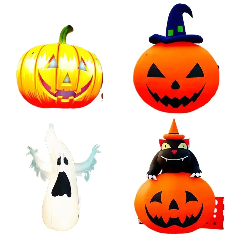 Inflatable pumpkin Halloween air model bar decoration hanging props luminous large cartoon
Inflatable pumpkin Halloween air model bar decoration hanging props luminous large cartoon