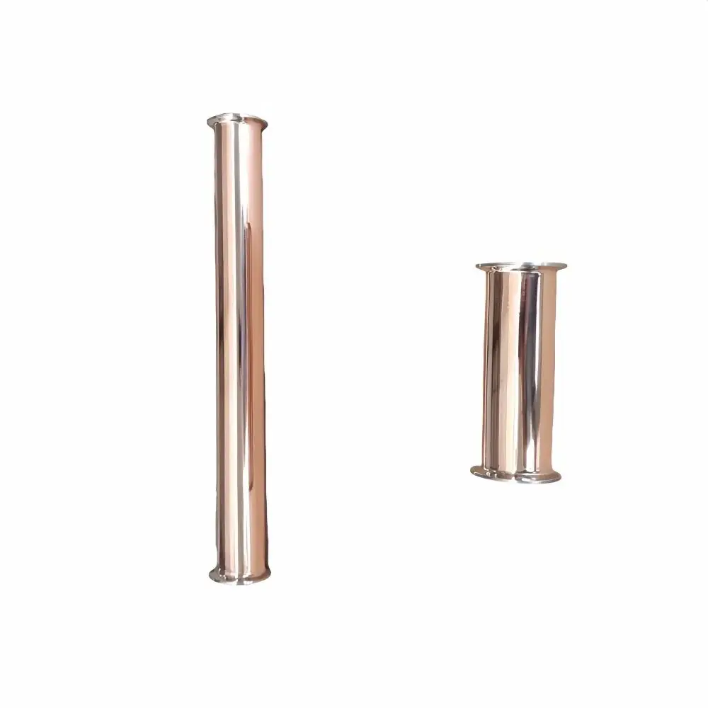 Clamp 4"(102mm) OD119mm L=500mm Copper Spool Pipe,Tri Clover Copper Spool Tube/Pipe,Tri Clamp Copper Pipe For Distillation
Clamp 4"(102mm) OD119mm L=500mm Copper Spool Pipe,Tri Clover Copper Spool Tube/Pipe,Tri Clamp Copper Pipe For Distillation