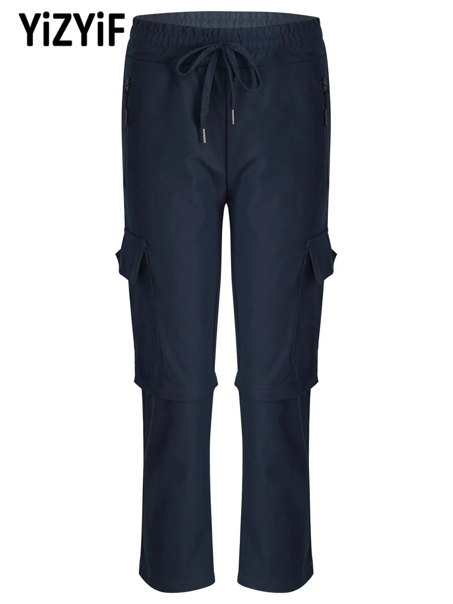 Men Multi Pocket Zip Off Pants Drawstring Elastic Waistband Breathable Water Resistant Trousers Outdoor Fishing Camping Travel
Men Multi Pocket Zip Off Pants Drawstring Elastic Waistband Breathable Water Resistant Trousers Outdoor Fishing Camping Travel