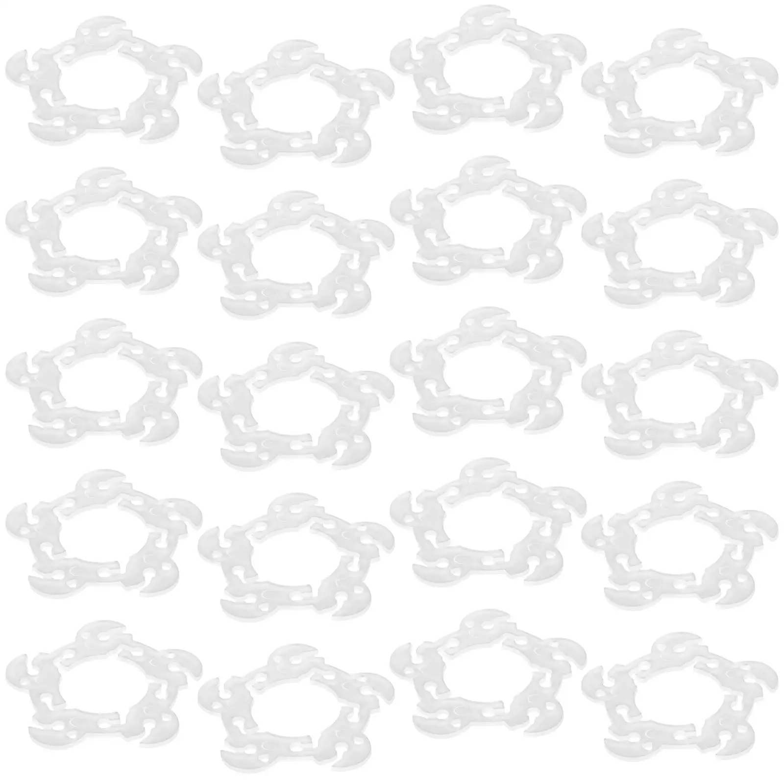 100 Pcs Balloon Accessories White Balloons Clips Buckle for Arch Decoration Party Wedding Holder Prom
100 Pcs Balloon Accessories White Balloons Clips Buckle for Arch Decoration Party Wedding Holder Prom